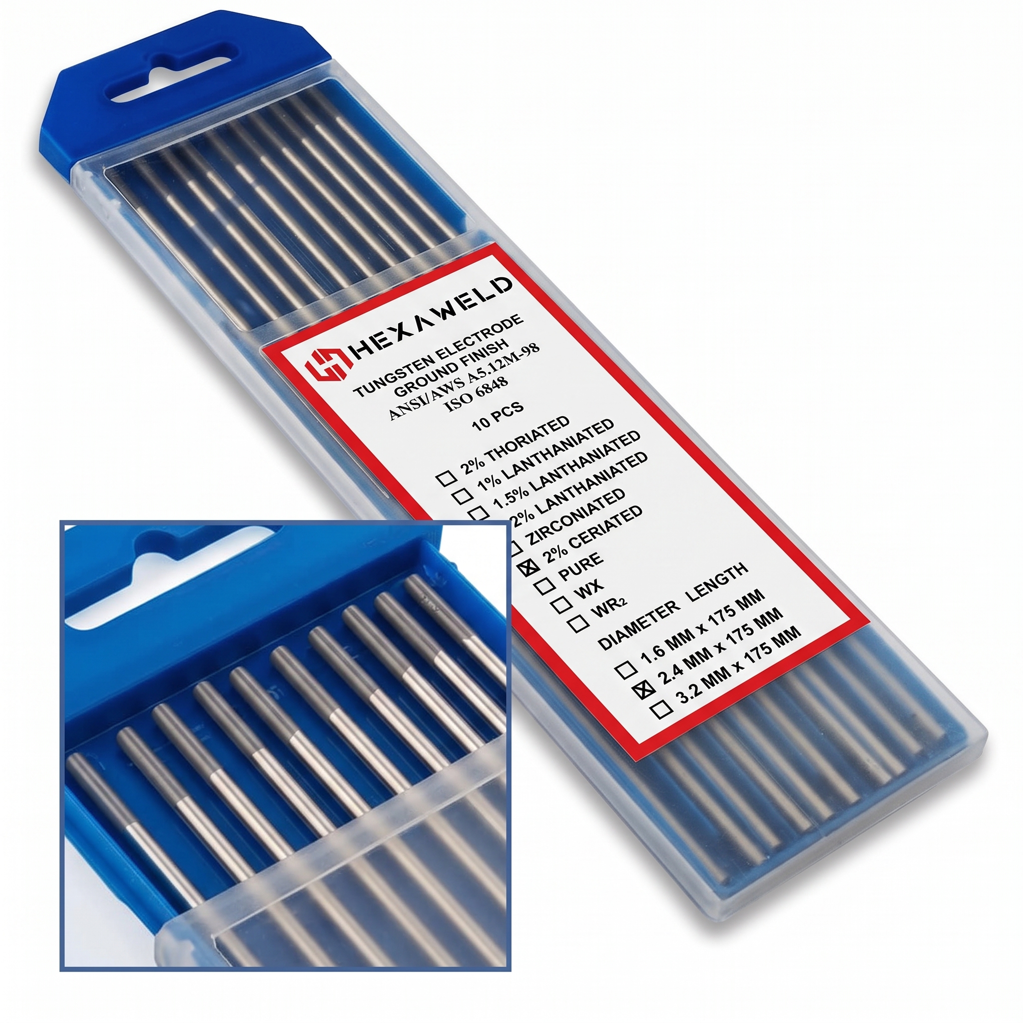 Tungston Rod Grey